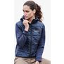 Women's hybrid-stretch hooded jacket