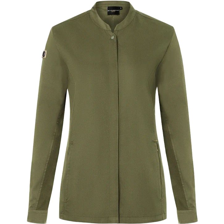 Women's Long-Sleeve Chef Jacket Green Generation Sustainable GRS
