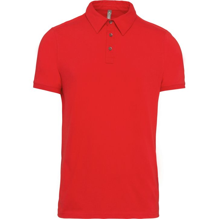 Polo jersey manches courtes homme