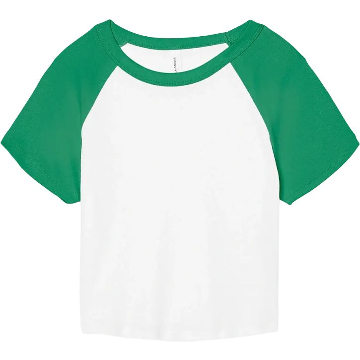 Image produit Women's micro rib raglan baby tee