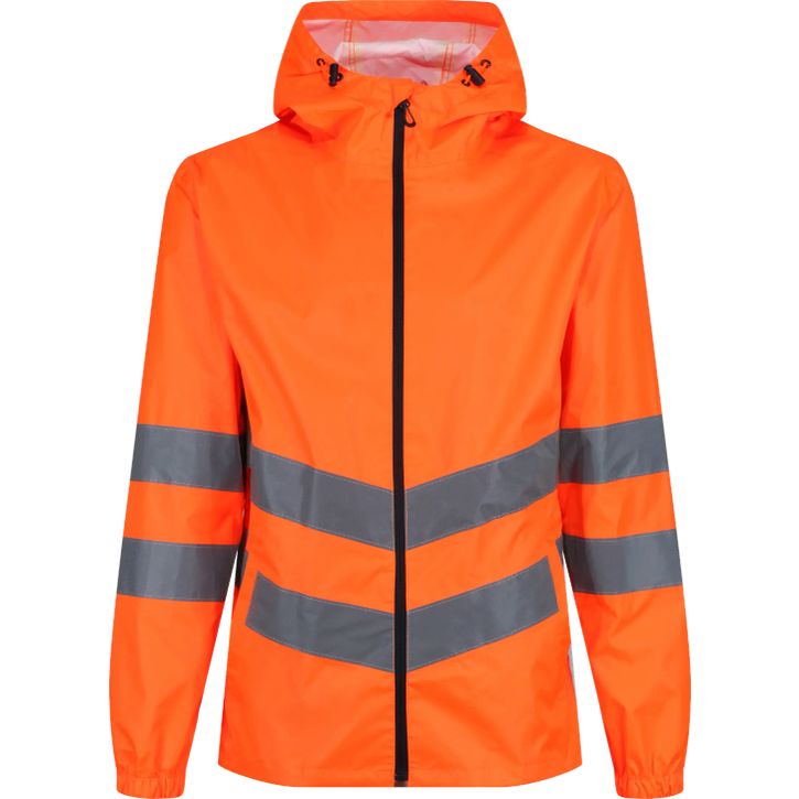 Image produit Men's Hi-Vis Pro Waterproof Reflective Packaway Work Jacket