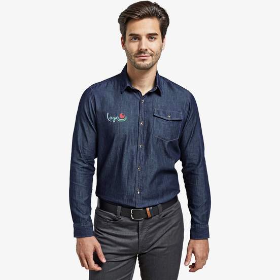 Chemise denim pour homme