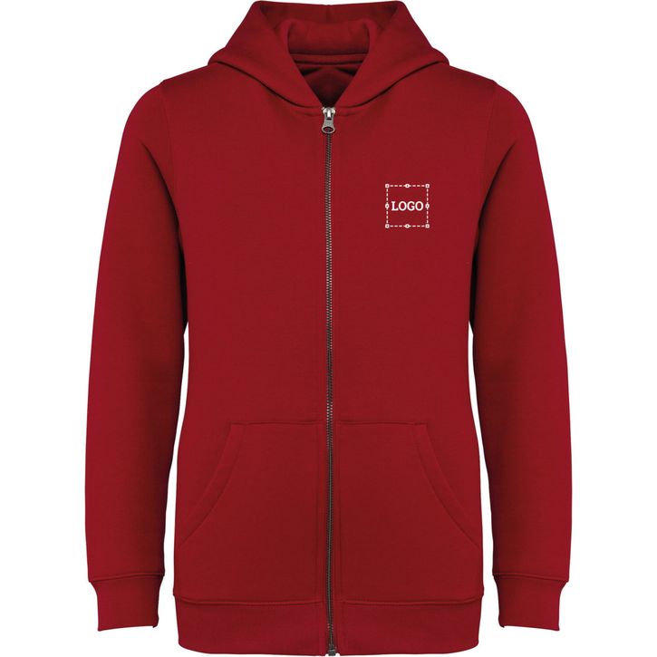 Image produit Sweat zippé à capuche Enfant 