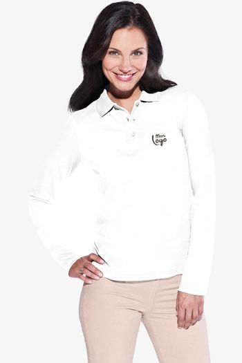 Image produit Women´s Heavy Polo Longsleeve