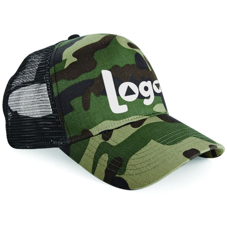 Image produit Casquette snapback trucker de camouflage