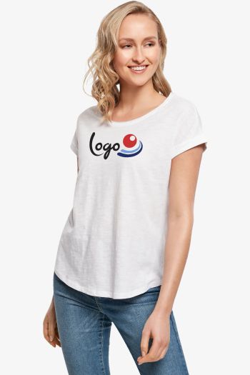 Image produit Ladies Long Slub Tee