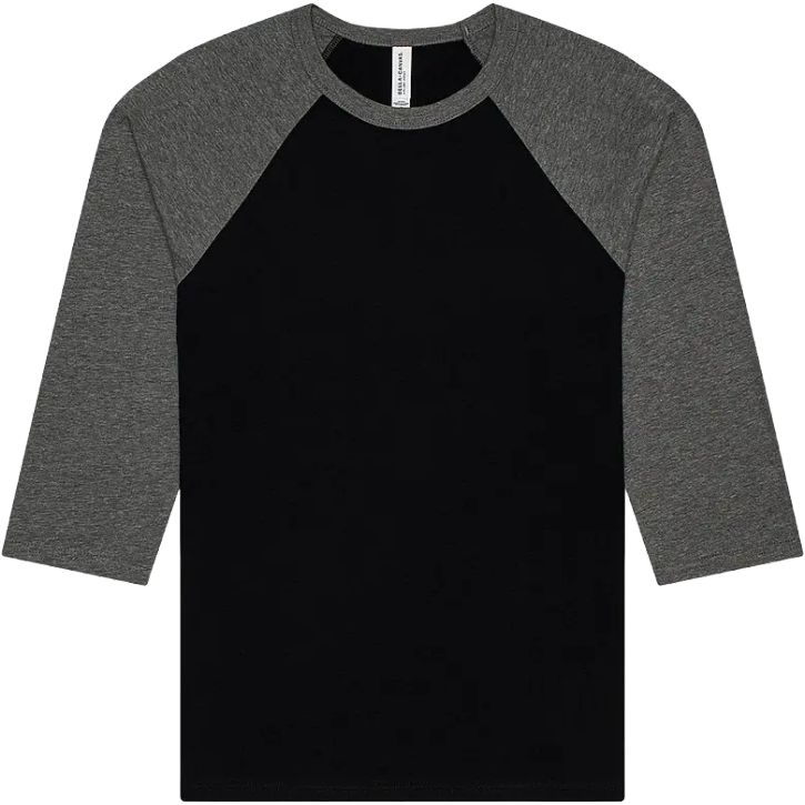 Image produit Unisex 3/4 sleeve baseball tee
