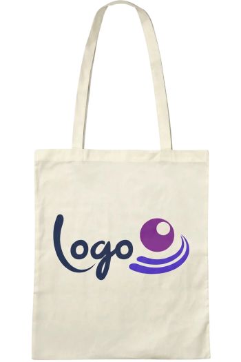 Sac shopper promo en coton léger - Natural