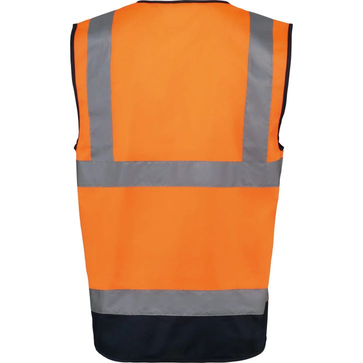 Image produit Gilet de sécurité haute visibilité recyclé avec zip unisexe
