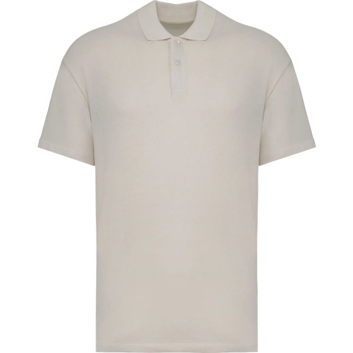 Image produit Polo maille piquée à épaules tombantes homme