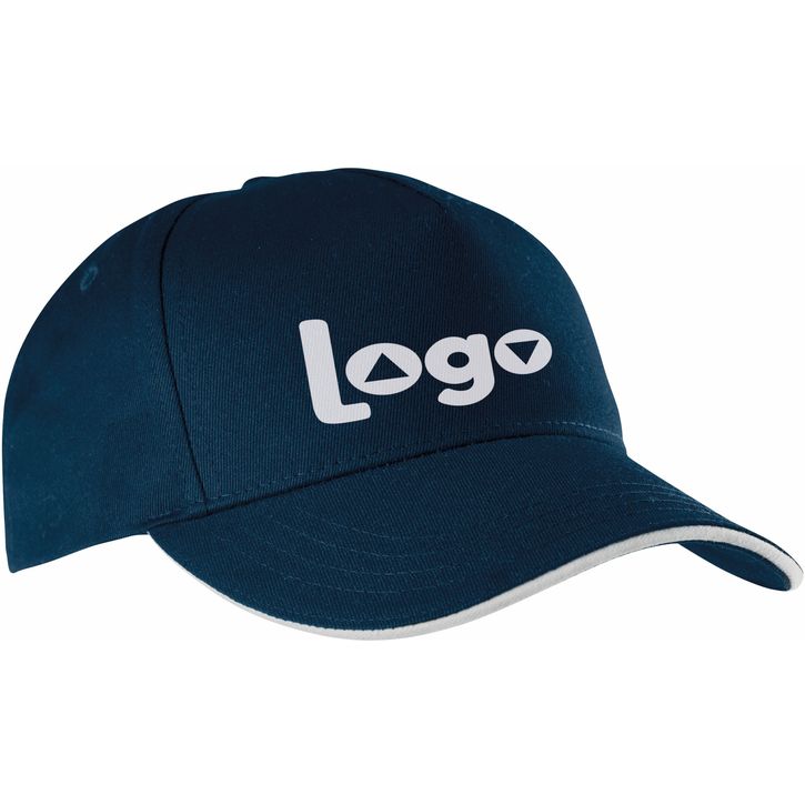 Image produit Casquette sandwich contrasté - 5 panneaux