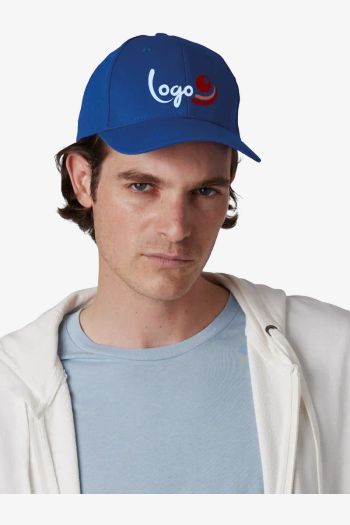 Image produit Casquette en coton et polyester recyclés K-loop tracking - 6 panneaux