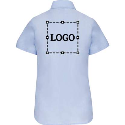 Image produit Chemise Oxford manches courtes femme