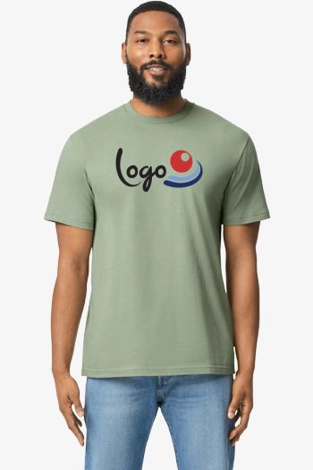 Image produit Softstyle Midweight Adult No Label Enzyme Wash T-Shirt