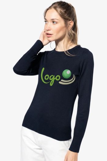 Image produit Pull col rond femme