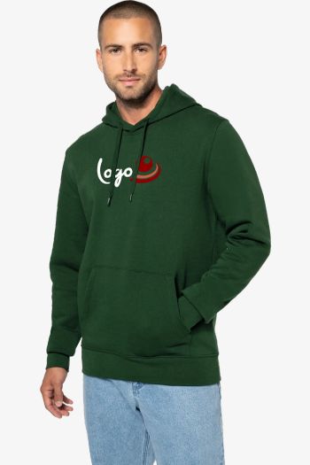 Image produit Sweat-shirt écoresponsable à capuche homme