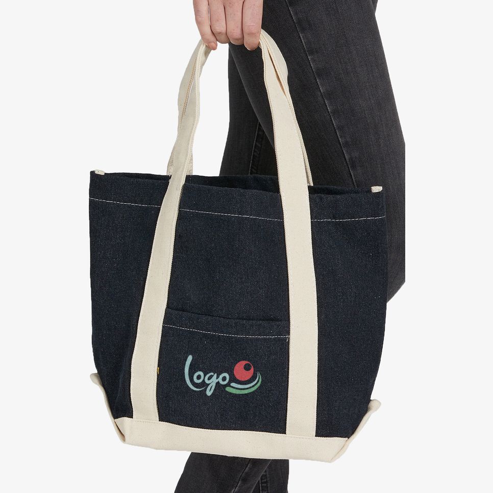 Canvas Denim Shopper