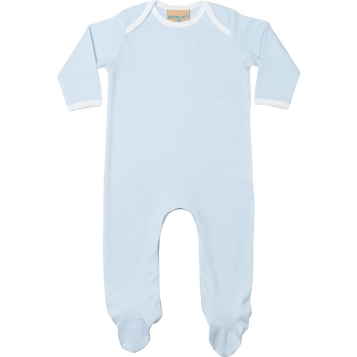 Image produit Contrast Long Sleeved Sleepsuit