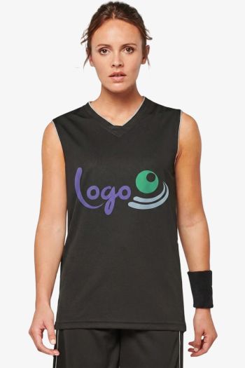 Image produit MAILLOT BASKET-BALL FEMME