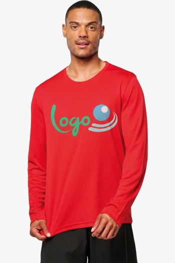 Image produit T-shirt sport manches longues homme