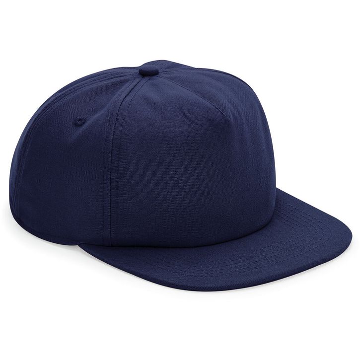 Image produit Casquette 5 pans style déstructuré en coton biologique