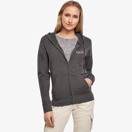 Ladies Terry Zip Hoody