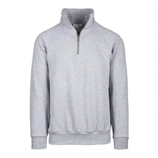 Sweat col zippé