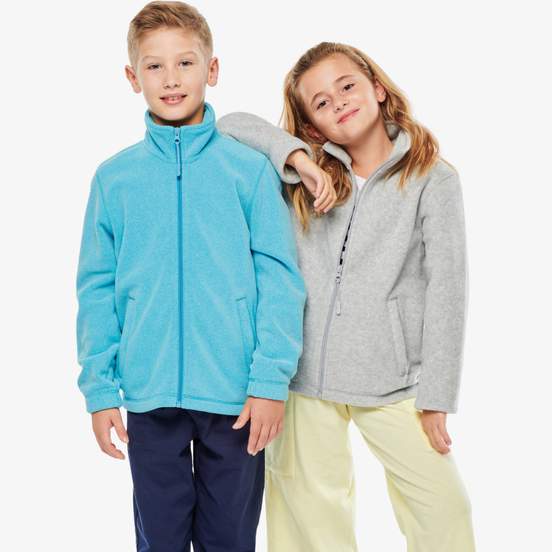 Veste micropolaire zippée enfant