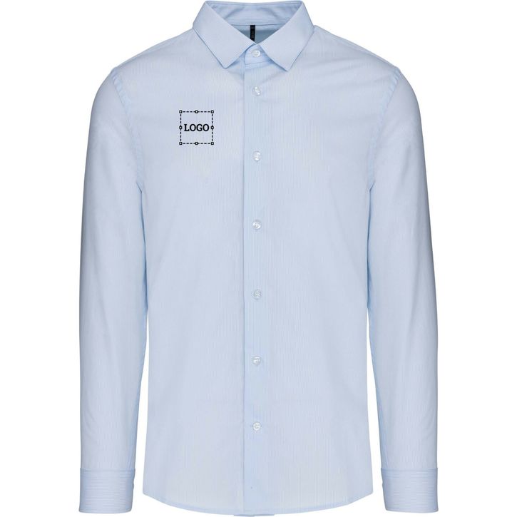 Image produit Chemise popeline manches longues homme 