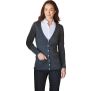 Ladies v-neck button pocket cardigan