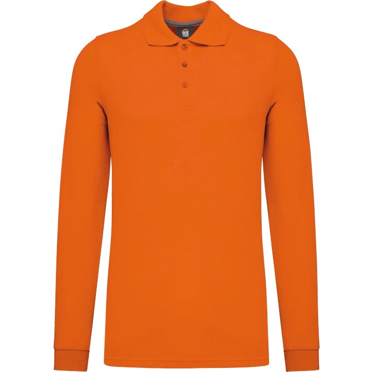 Polo manches longues homme