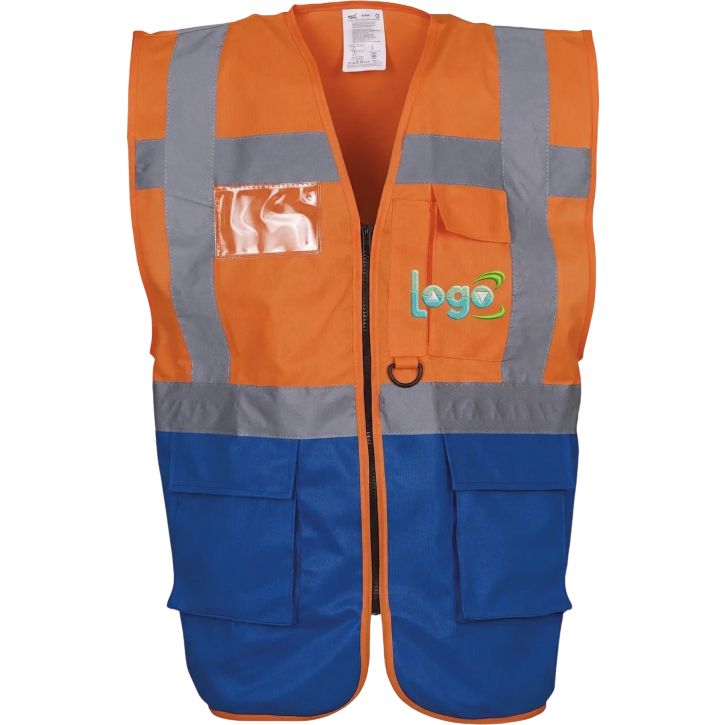 Gilet multifonction haute visibilité