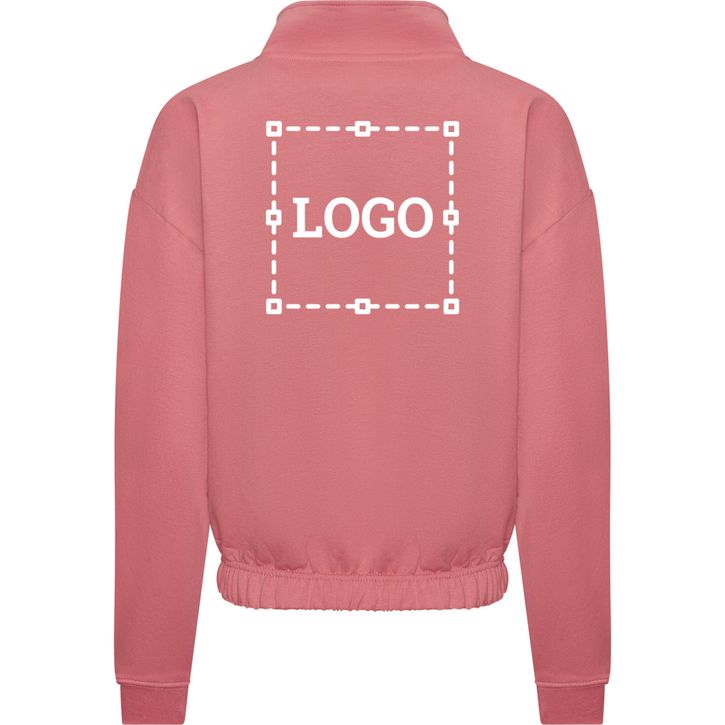 Image produit Women's cropped 1/4 zip Sweat