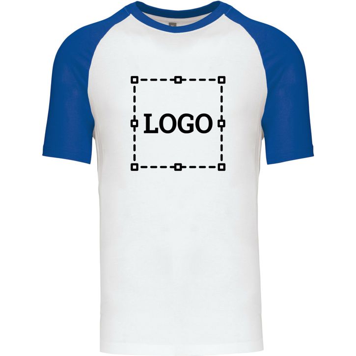 Image produit Baseball - T-shirt bicolore manches courtes