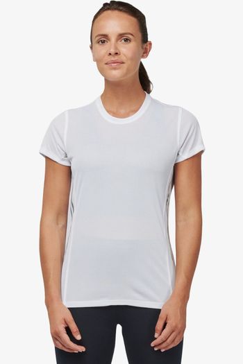 Image produit T-SHIRT BI-MATIERE SPORT MANCHES COURTES FEMME