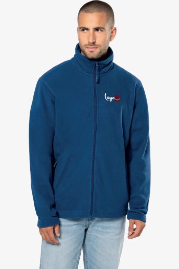 Image produit Veste micropolaire zippée homme