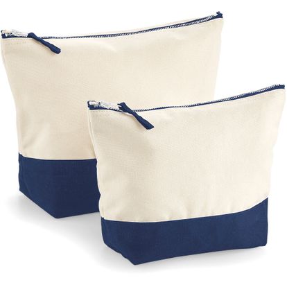 Image produit Trousse à accessoires en toile avec base colorée