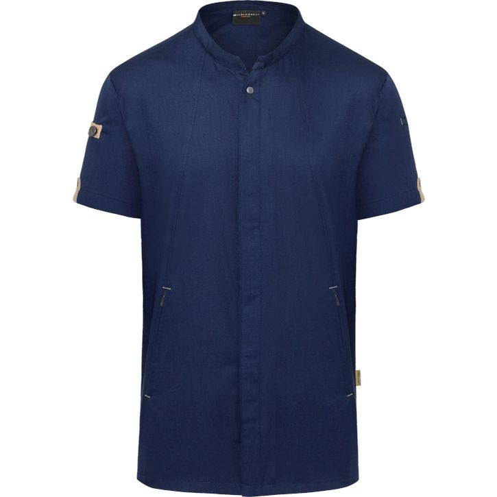 Men's Short-Sleeve Chef Jacket Green Generation Sustainable GRS