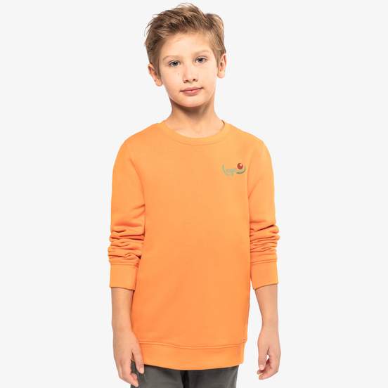 Sweat-shirt écoresponsable col rond enfant 