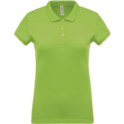 Image produit Polo piqué manches courtes femme 