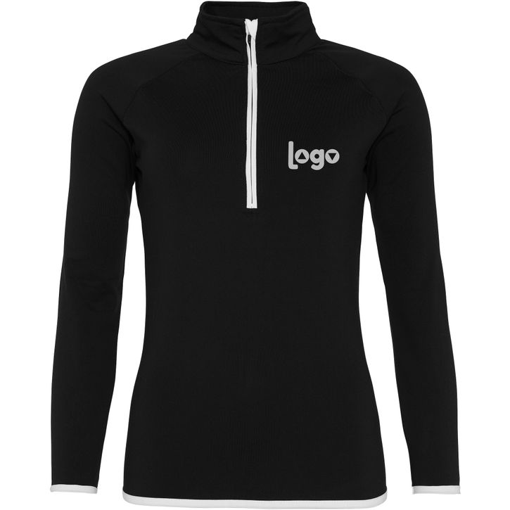 Image produit Girlie cool ½ zip sweatshirt