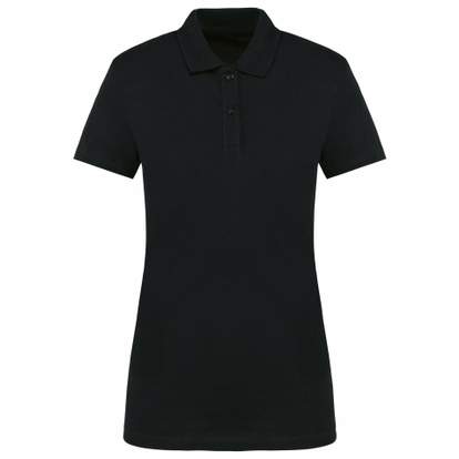 Image produit Polo Supima® manches courtes femme