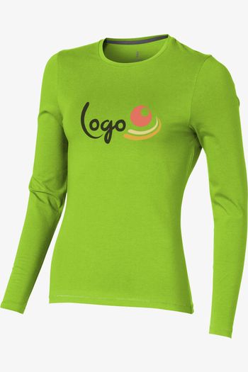 Image produit T-shirt bio manches longues pour femmes Ponoka