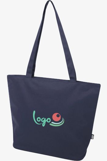Image produit Sac shopping recyclé Panama de 20 L avec fermeture zippée