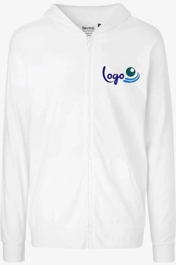 Image produit Unisex Jersey Zip Hoodie