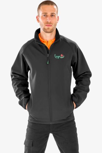 Image produit Recycled mens 2-layer printable softshell jacket