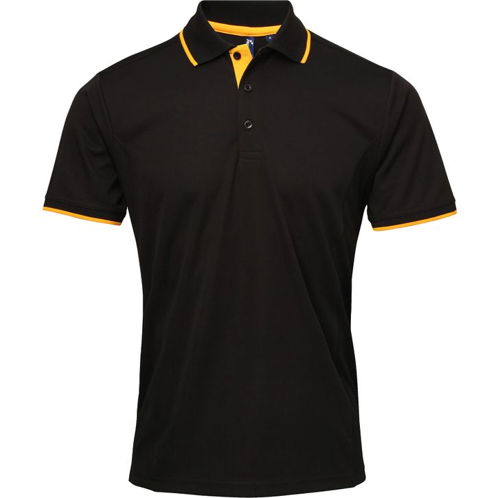 Image produit Polo Coolchecker® contrasté pour homme