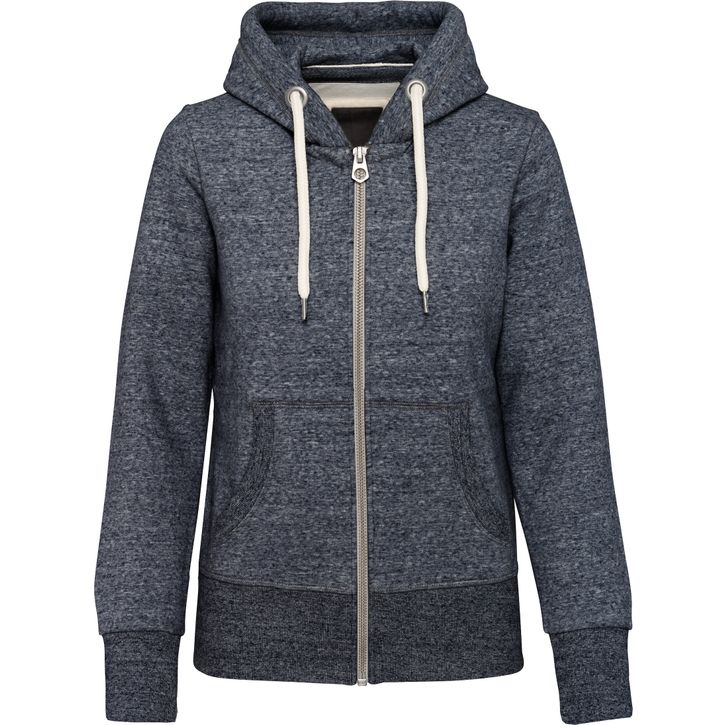 Image produit Sweat-shirt vintage zippé à capuche homme