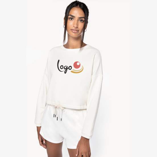 Sweat col rond femme