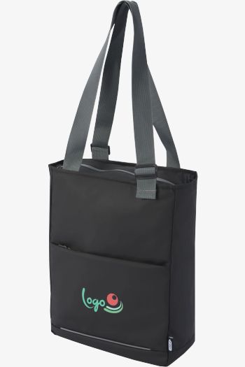 Image produit Sac shopping recyclé Aqua de 14 L pour ordinateur portable 14" résistant à l'eau